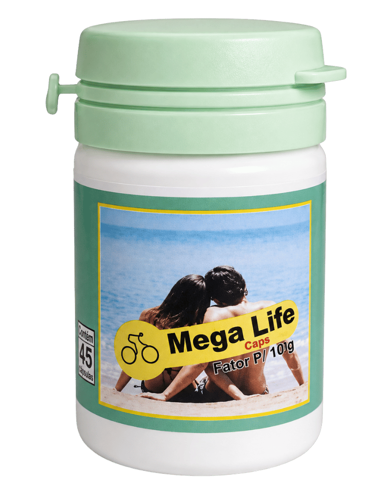 Mega Life Caps Fator PI 10g – 30 Cápsulas