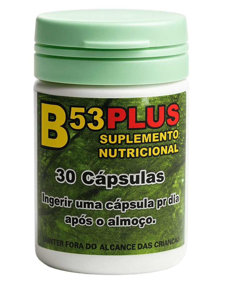 B53 Plus Suplemento Nutricional – 30 Cápsulas