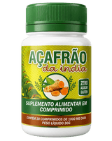 Açafrão da Índia – 30 Comprimidos de 1000mg