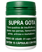 Supra Gota – 15 Cápsulas de 500mg