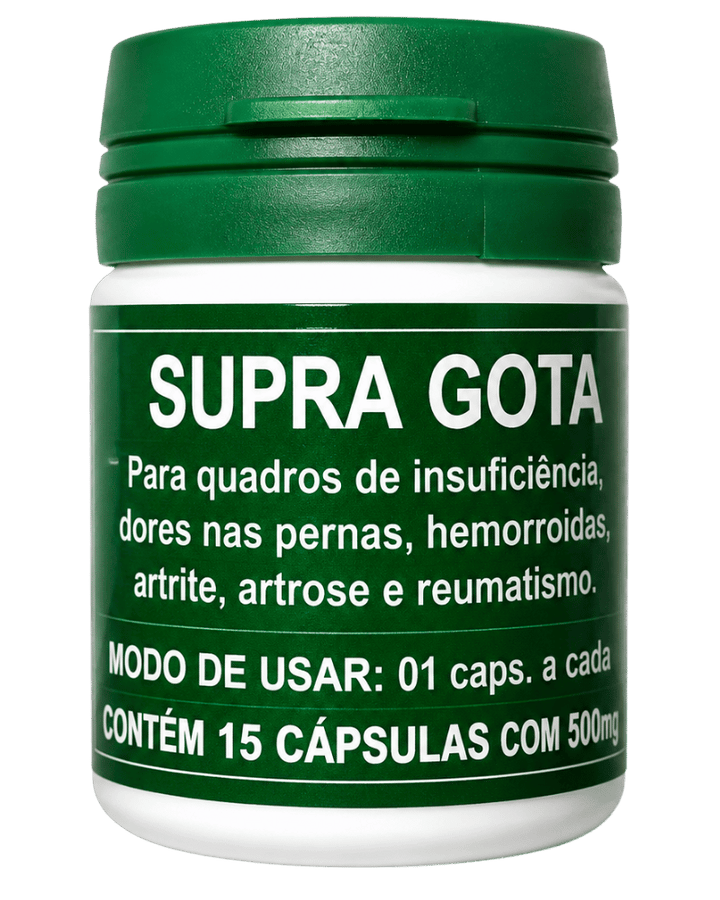 Supra Gota – 15 Cápsulas de 500mg