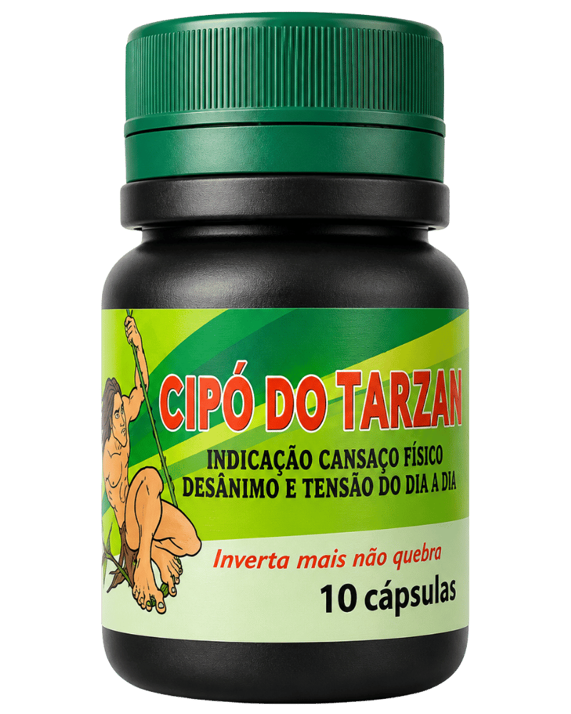 Cipó do Tarzan – 10 Cápsulas