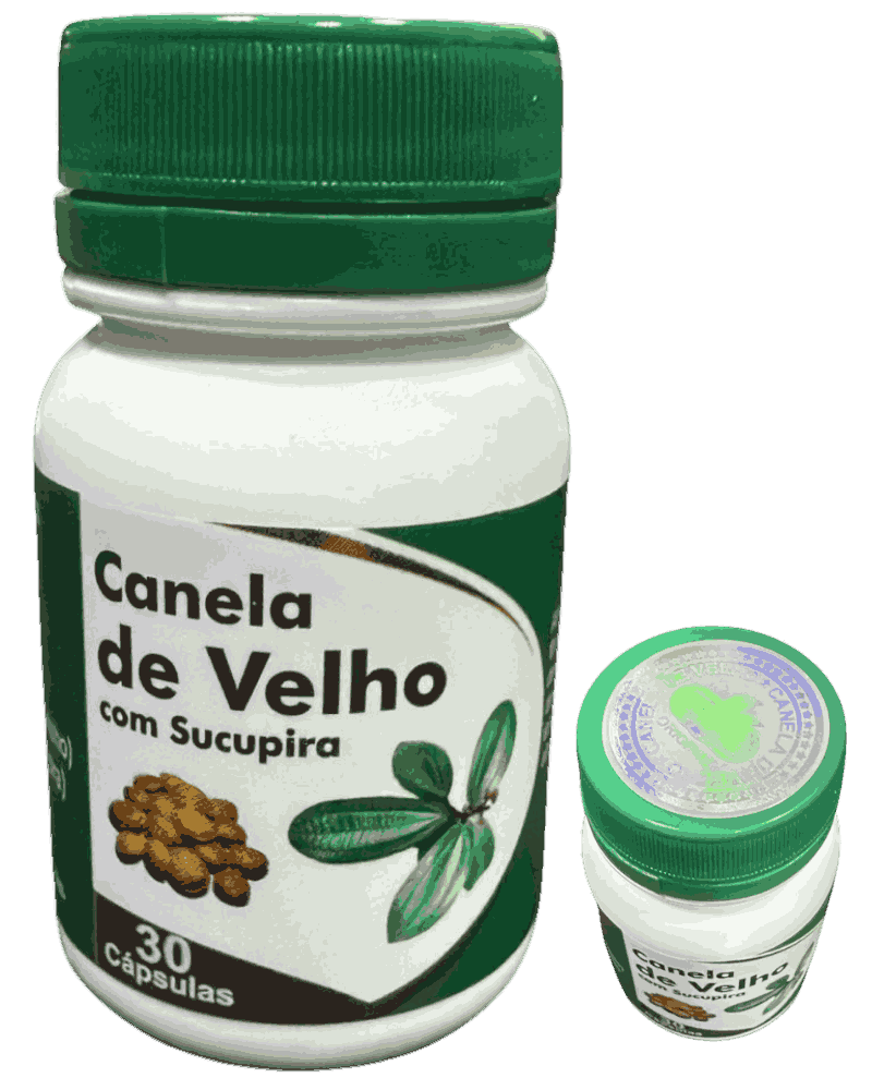 Canela de Velho com Sucupira – 30 Cápsulas
