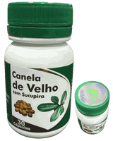 Canela de Velho com Sucupira – 30 Cápsulas